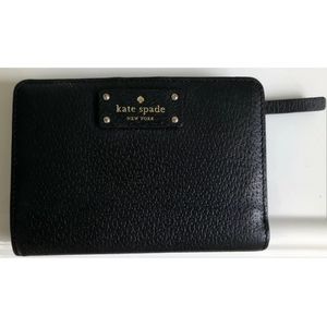 Kate Spade Grove Street Tellie Small Black Wallet